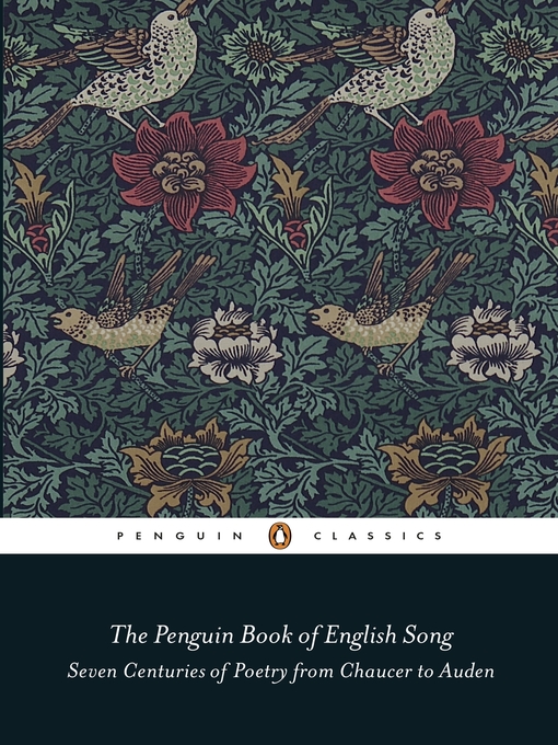 Title details for The Penguin Book of English Song by Richard Stokes - Available